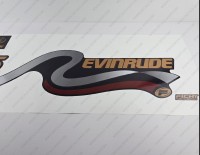 Evinrude 225HP Ficht Fuel Injection 1999-2000 Blue Cowl Outboard Decal Kit